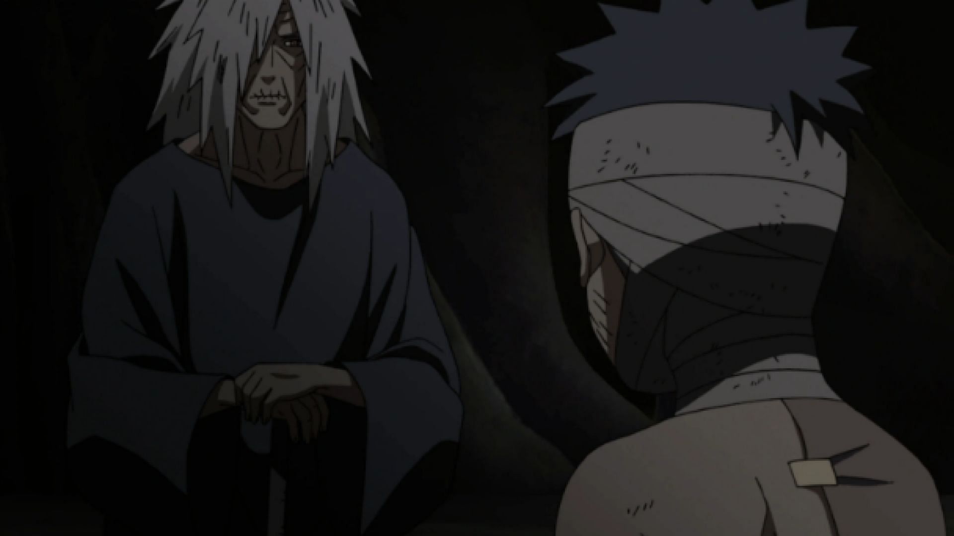 Obito and Madara's first meeting (Image via Studio Pierrot)